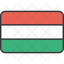 پیش‌نمایش فایل hungary-12 از پک دورخط‌ها پرچم‌های جهان