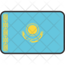 پیش‌نمایش فایل kazakh-8 از پک دورخط‌ها پرچم‌های جهان