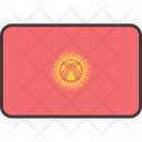 پیش‌نمایش فایل kyrgyzstan-11 از پک دورخط‌ها پرچم‌های جهان