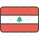 پیش‌نمایش فایل lebanon-14 از پک دورخط‌ها پرچم‌های جهان