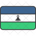 پیش‌نمایش فایل lesotho-12 از پک دورخط‌ها پرچم‌های جهان