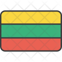 پیش‌نمایش فایل lithuania-11 از پک دورخط‌ها پرچم‌های جهان