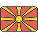 پیش‌نمایش فایل macedonia-11 از پک دورخط‌ها پرچم‌های جهان
