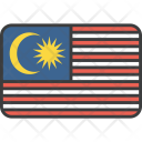 پیش‌نمایش فایل malaysia-12 از پک دورخط‌ها پرچم‌های جهان