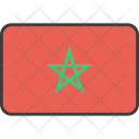 پیش‌نمایش فایل morocco-13 از پک دورخط‌ها پرچم‌های جهان