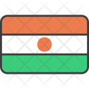 پیش‌نمایش فایل niger-12 از پک دورخط‌ها پرچم‌های جهان