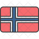 پیش‌نمایش فایل norway-14 از پک دورخط‌ها پرچم‌های جهان