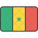 پیش‌نمایش فایل senegal-12 از پک دورخط‌ها پرچم‌های جهان