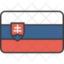 پیش‌نمایش فایل slovakian-8 از پک دورخط‌ها پرچم‌های جهان