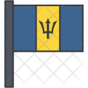 پیش‌نمایش فایل barbados-12 از پک پرچم‌ها بین‌المللی