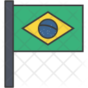 پیش‌نمایش فایل brazil-16 از پک پرچم‌ها بین‌المللی