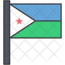پیش‌نمایش فایل djibouti-13 از پک پرچم‌ها بین‌المللی