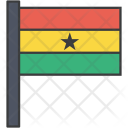 پیش‌نمایش فایل ghana-14 از پک پرچم‌ها بین‌المللی
