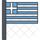 پیش‌نمایش فایل greece-18 از پک پرچم‌ها بین‌المللی