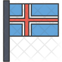 پیش‌نمایش فایل iceland-13 از پک پرچم‌ها بین‌المللی