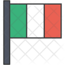 پیش‌نمایش فایل italy-16 از پک پرچم‌ها بین‌المللی