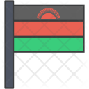 پیش‌نمایش فایل malawi-13 از پک پرچم‌ها بین‌المللی