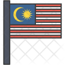پیش‌نمایش فایل malaysia-13 از پک پرچم‌ها بین‌المللی