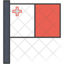 پیش‌نمایش فایل malta-12 از پک پرچم‌ها بین‌المللی