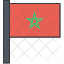 پیش‌نمایش فایل morocco-14 از پک پرچم‌ها بین‌المللی