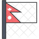 پیش‌نمایش فایل nepal-15 از پک پرچم‌ها بین‌المللی