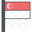 پیش‌نمایش فایل singapore-13 از پک پرچم‌ها بین‌المللی