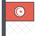 پیش‌نمایش فایل tunisia-13 از پک پرچم‌ها بین‌المللی