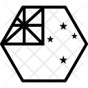 پیش‌نمایش فایل new-136 از پک دورخط‌ها پرچم‌های جهان