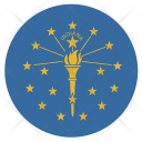 پیش‌نمایش فایل indiana-4 از پک پرچم‌ها ایالت آمریکا