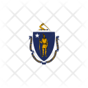 پیش‌نمایش فایل massachusetts-4 از پک پرچم‌ها ایالت آمریکا