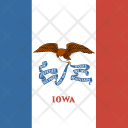 پیش‌نمایش فایل iowa-1 از پک پرچم‌ها ایالت آمریکا