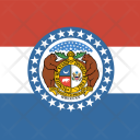 پیش‌نمایش فایل missouri-1 از پک پرچم‌ها ایالت آمریکا