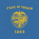 پیش‌نمایش فایل oregon-3 از پک پرچم‌ها ایالت آمریکا