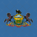 پیش‌نمایش فایل pennsylvania-1 از پک پرچم‌ها ایالت آمریکا