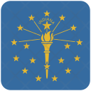 پیش‌نمایش فایل indiana-2 از پک پرچم‌ها ایالت آمریکا