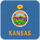 پیش‌نمایش فایل kansas-2 از پک پرچم‌ها ایالت آمریکا