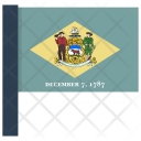 پیش‌نمایش فایل delaware-3 از پک پرچم‌ها ایالت آمریکا