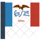 پیش‌نمایش فایل iowa-3 از پک پرچم‌ها ایالت آمریکا