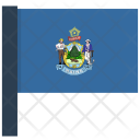 پیش‌نمایش فایل maine-3 از پک پرچم‌ها ایالت آمریکا