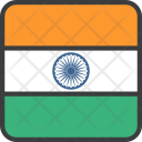 پیش‌نمایش فایل india-38 از پک دورخط‌ها پرچم‌های جهان