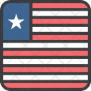 پیش‌نمایش فایل liberia-41 از پک دورخط‌ها پرچم‌های جهان