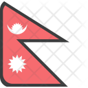 پیش‌نمایش فایل nepal-36 از پک دورخط‌ها پرچم‌های جهان