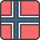 پیش‌نمایش فایل norway-34 از پک دورخط‌ها پرچم‌های جهان