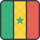 پیش‌نمایش فایل senegal-40 از پک دورخط‌ها پرچم‌های جهان