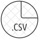 پیش‌نمایش فایل csv-6 از پک فرمت‌های فایل خطی