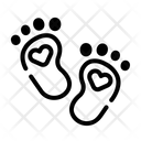 پیش‌نمایش فایل footprint-7581715 از پک جشن تولد نوزاد