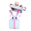 پیش‌نمایش فایل easter-bunny-gift-8161811 از پک روز عید پاک