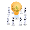 پیش‌نمایش فایل robots-running-on-green-energy-source-8078956 از پک محیط