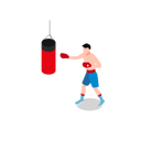 پیش‌نمایش فایل boxing-player-8703118 از پک ورزش