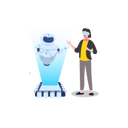 پیش‌نمایش فایل ai-robot-technology-10772622 از پک ربات هوش مصنوعی